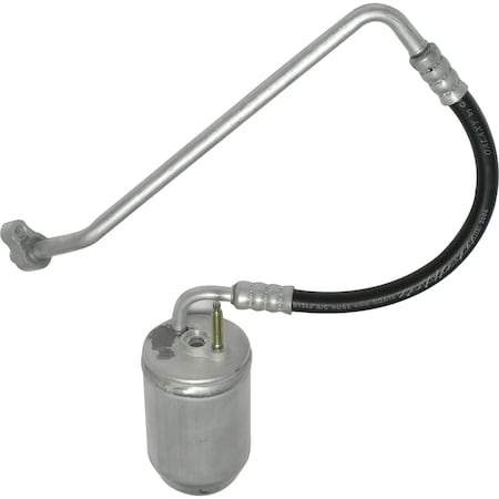 Universal Air Cond A/C Receiver Drier W/Hose Assembly, Ha10689C HA10689C
